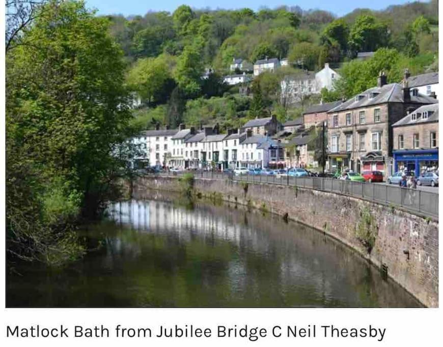 Historic Georgian Property Matlock Bath Екстериор снимка